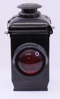 Lot 93 - Original Railway interest Adlake lamp