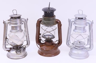 Lot 101 - Collection of 3 Tilley Lamps