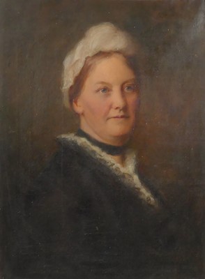 Lot 2388 - Mid-19th century English school - Portrait of...