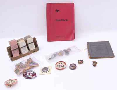 Lot 107 - Collection of mixed railway and bus interest...