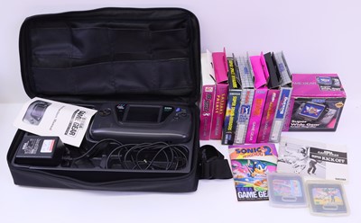 Lot 1799 - Sega Game Gear, housed in the original carry...