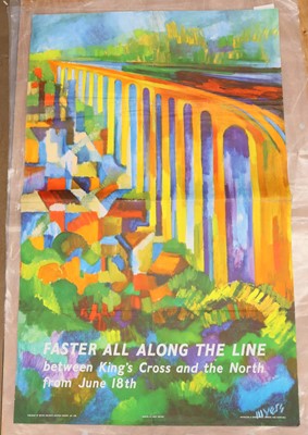 Lot 89 - Large Bernard Myers 1960s BR Eastern Region...