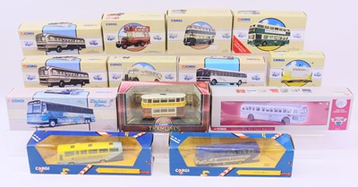 Lot 2126 - 12 boxed Corgi Classics 1/50th scale coaches,...