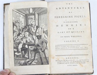 Lot 2011 - SMOLLETT, Tobias; The Adventures of Peregrine...