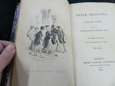 Lot 2014 - HOOK, Theodore; Peter Priggins The College...