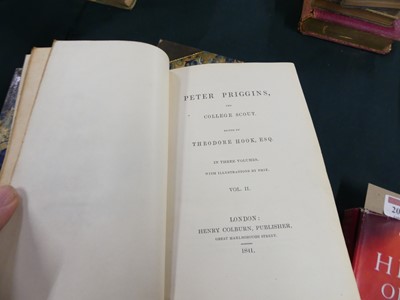 Lot 2014 - HOOK, Theodore; Peter Priggins The College...