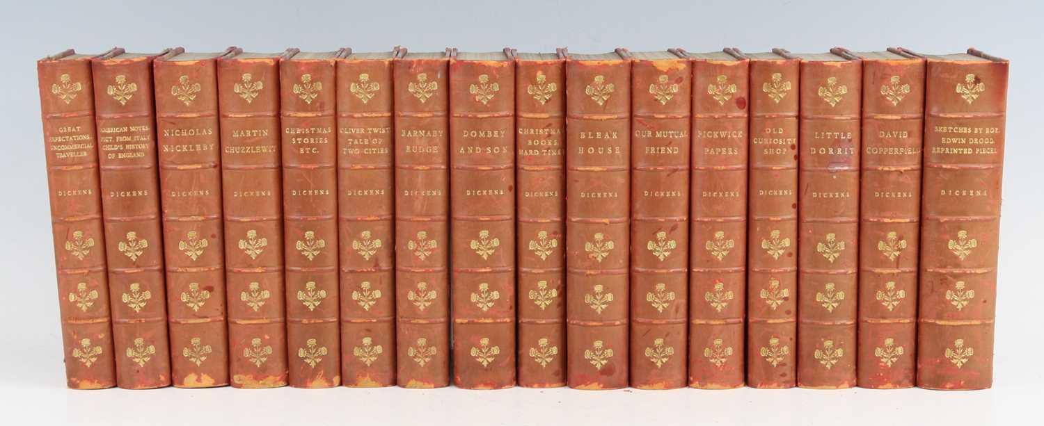Lot 2015 - DICKENS, Charles; Works, the Crown Edition...