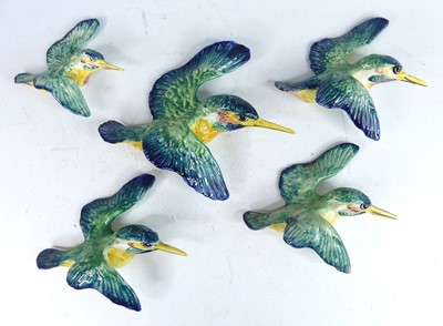 Lot 38 - A set of five Beswick pottery wall-mounted...