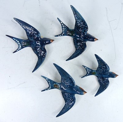 Lot 35 - A group of four Beswick pottery wall-mounted...