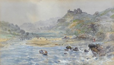 Lot 2413 - Charles Branwhite (1817-1880) - Pennard Castle,...