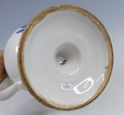 Lot 2026 - An 18th century Dutch Delft wet drug jar,...