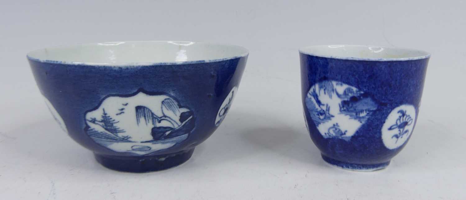 Lot 2030 - An 18th century Bow porcelain slop bowl with...