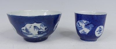 Lot 2030 - An 18th century Bow porcelain slop bowl with...