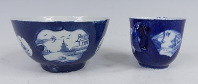 Lot 2030 - An 18th century Bow porcelain slop bowl with...