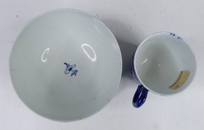 Lot 2030 - An 18th century Bow porcelain slop bowl with...