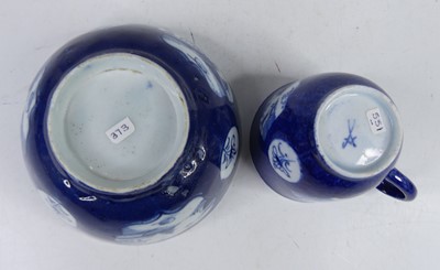 Lot 2030 - An 18th century Bow porcelain slop bowl with...