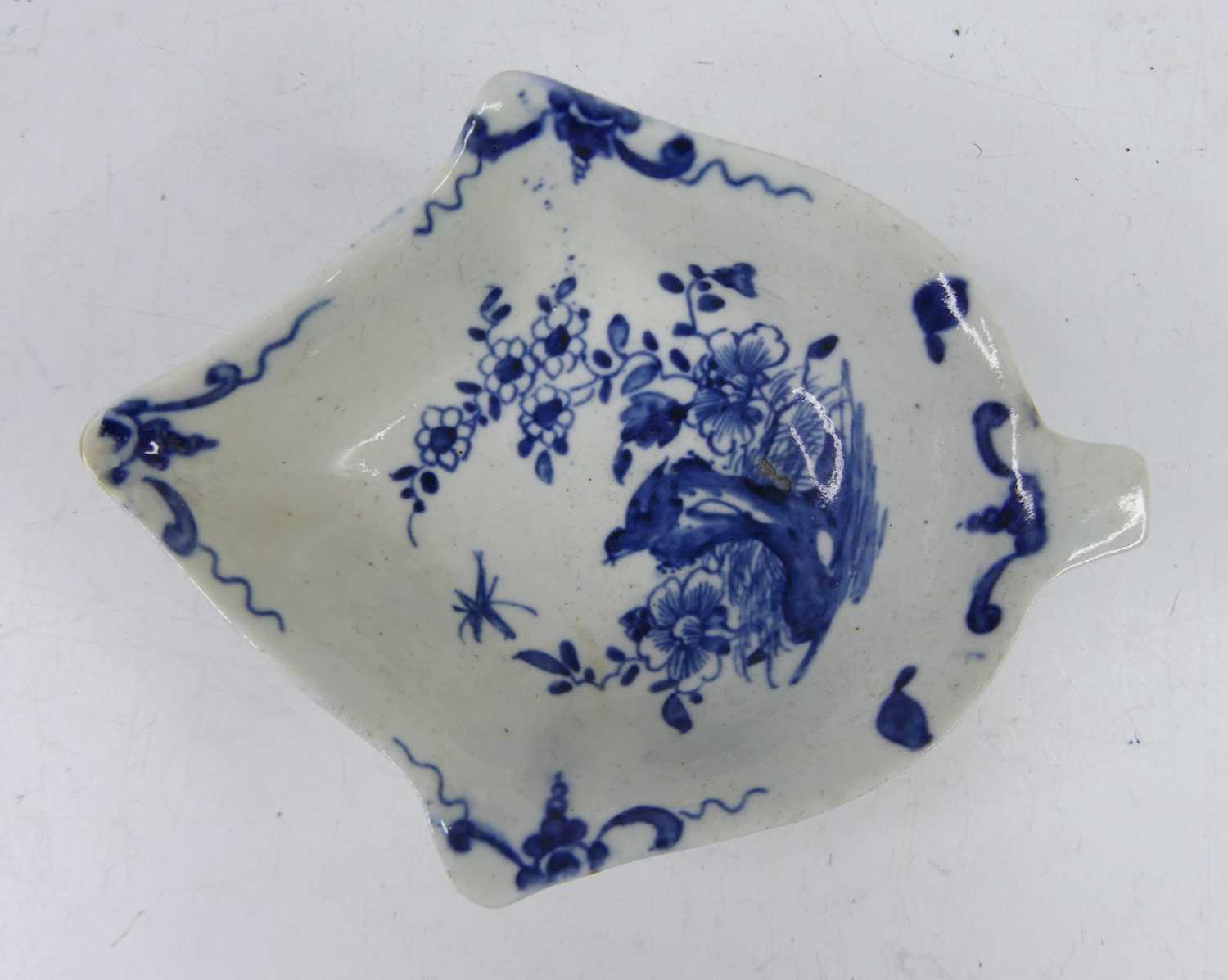 Lot 2031 - A mid-18th century Worcester porcelain pickle...