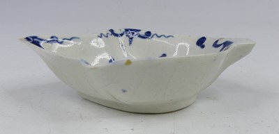Lot 2031 - A mid-18th century Worcester porcelain pickle...