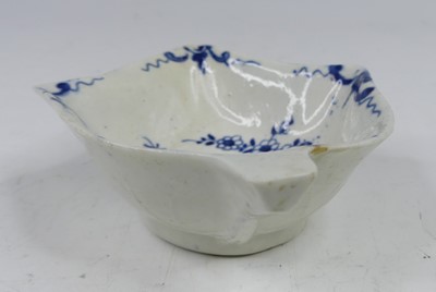 Lot 2031 - A mid-18th century Worcester porcelain pickle...