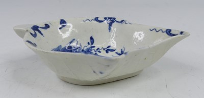 Lot 2031 - A mid-18th century Worcester porcelain pickle...