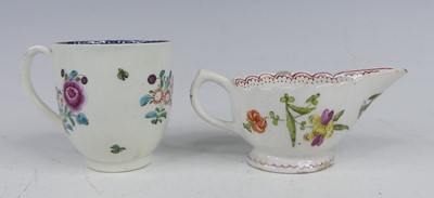 Lot 2029 - A mid-18th century Bow porcelain cream jug,...