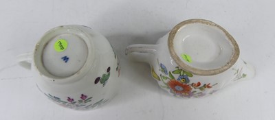 Lot 2029 - A mid-18th century Bow porcelain cream jug,...