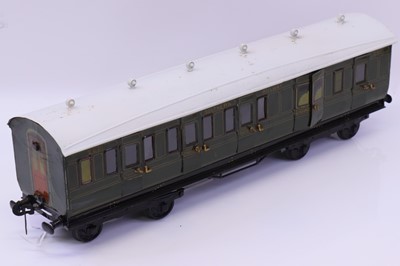 Lot 294 - Bing Gauge 1 Southern region brake third, in...