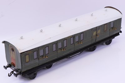 Lot 295 - Bing Gauge 1 Southern region brake third, in...