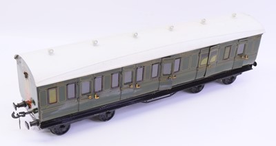 Lot 297 - Bing Gauge 1 Southern region brake third, in...