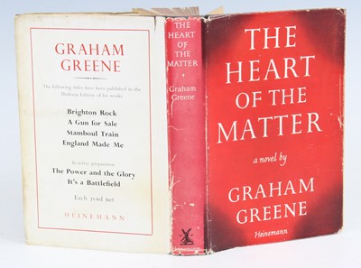 Lot 2018 - GREENE, Graham; The Heart of the Matter, first...
