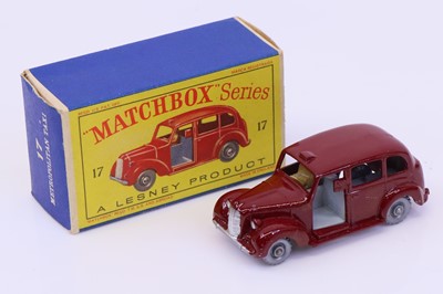 Lot 1312 - Matchbox 1-75 series No.17 Metropolitan Taxi,...