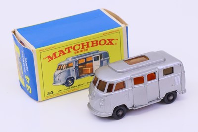 Lot 1311 - Matchbox 1-75 series No.34 Volkswagen Camper,...