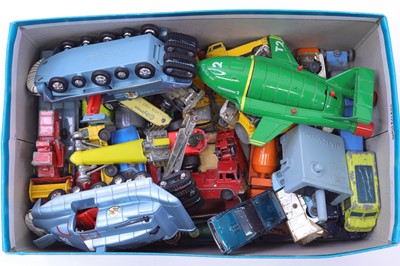 Lot 1265 - Collection of loose play worn diecast to...