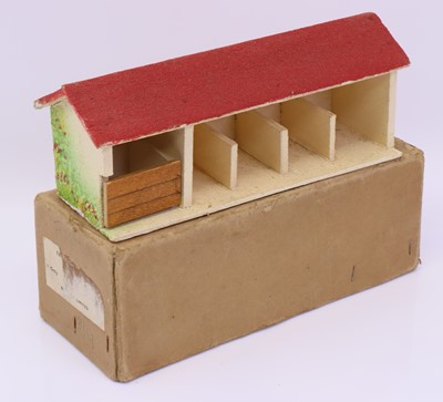 Lot 1661 - Hugar for Britains, wooden stable, comprising...