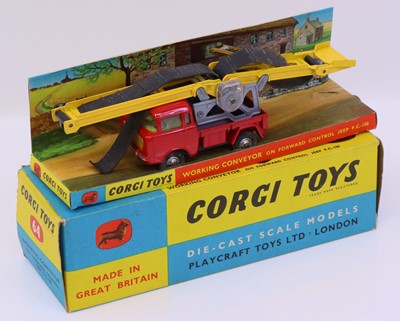 Lot 1247 - Corgi Toys No.64 Working Conveyor on forward...