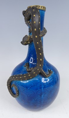 Lot 2035 - A Royal Worcester porcelain ewer, with...