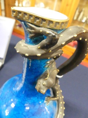 Lot 2035 - A Royal Worcester porcelain ewer, with...