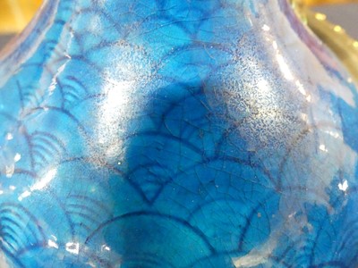 Lot 2035 - A Royal Worcester porcelain ewer, with...