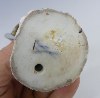 Lot 2046 - A 19th century Meissen porcelain monkey band...