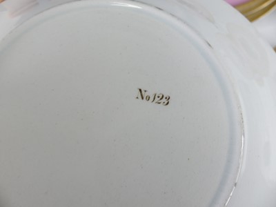 Lot 2038 - A Victorian Prattware dessert service,...
