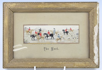 Lot 948 - A set of three Victorian woven silk...