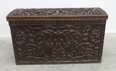 Lot 2514 - A 19th century Peruvian carved softwood...