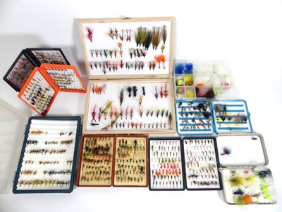 Lot 836 - An extensive collection of Salmon & trout...