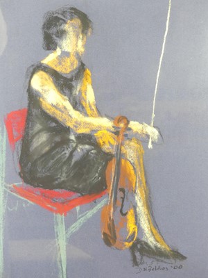 Lot 1001 - David Belilios (Contemporary) Violinist 1 &...