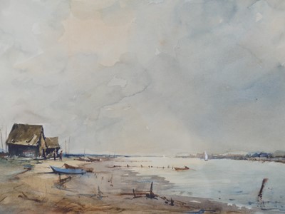 Lot 1080 - Harold Cushing (Contemporary) Walberswick Quay,...