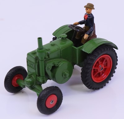 Lot 1476 - Marklin No.5521/71F Lanz Farm Tractor, green...