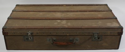 Lot 793 - A WW II Japanese military trunk, covered in...
