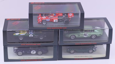 Lot 1875 - Spark models 1:43 scale group of five modern...