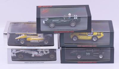 Lot 1880 - Spark Model 1:43 scale group of five Grand...