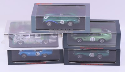 Lot 1881 - Spark Model 1:43 scale group of five 24H Le...